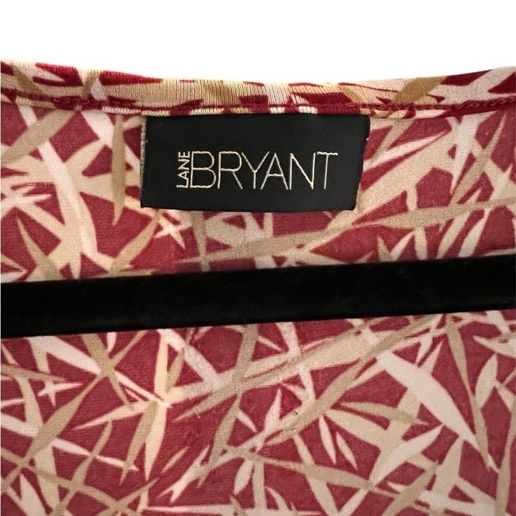 Lane Bryant Women’s Square Neck Top - SIZE LABEL MISSING - 24” PTP - Picture 2 of 7